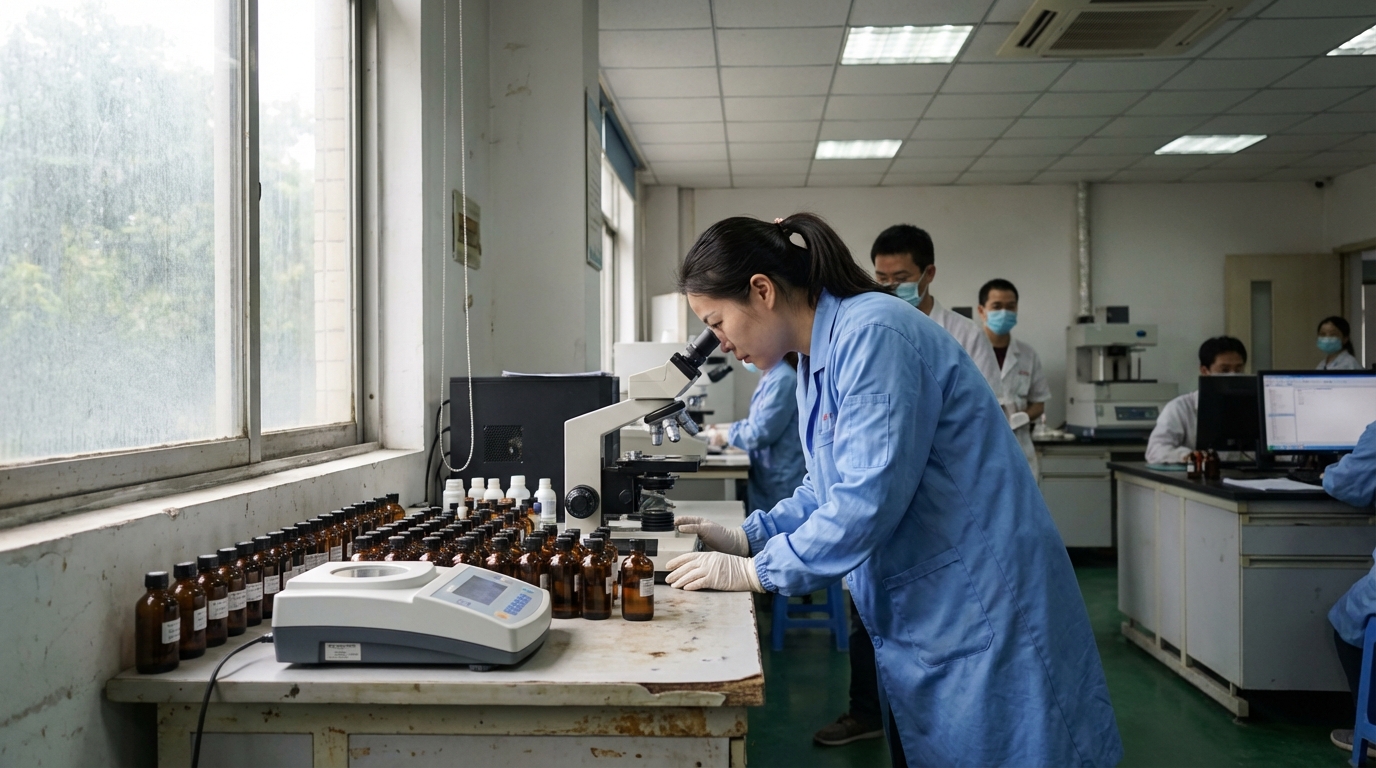 Fragrance oil analysis and laboratory testing