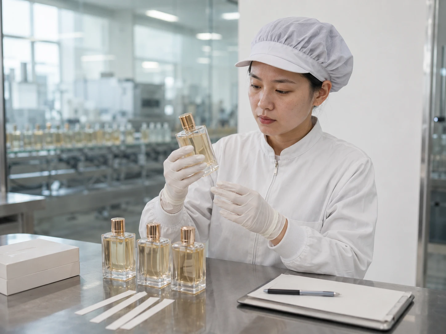 فحص العطر قبل إنتاج Private Label بالجملة